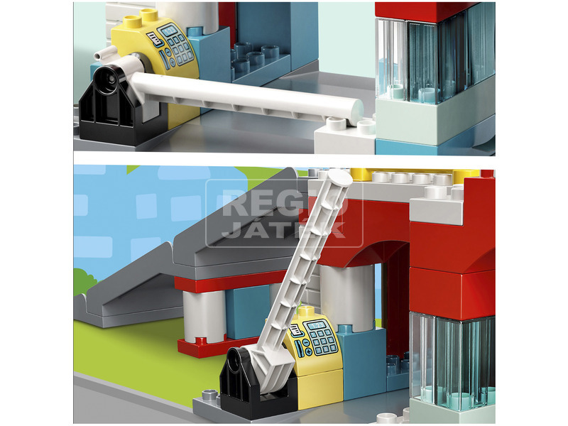 LEGO DUPLO Town 10948 Parkolóház és autómosó kép nagyítása