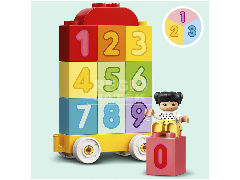 kép nagyítása LEGO DUPLO My First 10954 Számvonat - Tanulj meg számolni