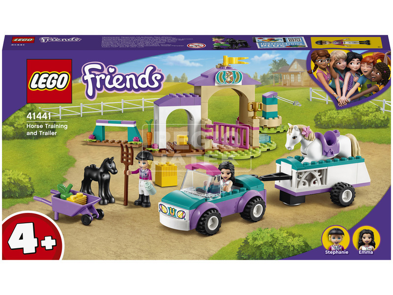 LEGO Friends 41441 Lovasiskola és utánfutó kép nagyítása