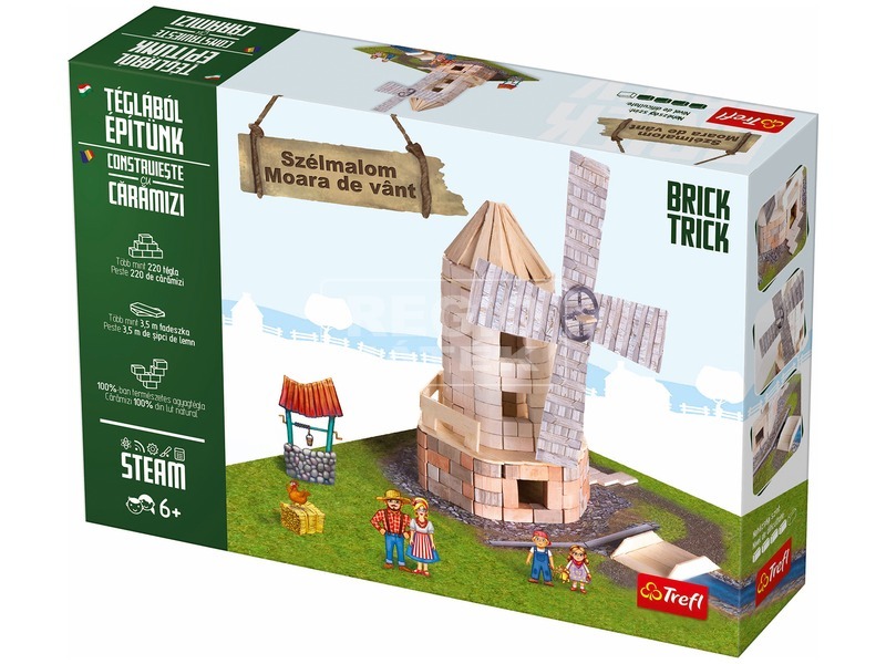 Trefl: Brick Trick szélmalom építőjáték