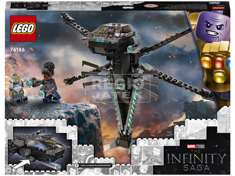 LEGO Super Heroes 76186 Black Panther Dragon Flyer V29 kép nagyítása