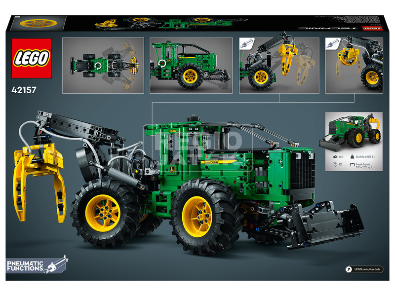 LEGO Technic 42157 John Deere 948L-II Skidder kép nagyítása
