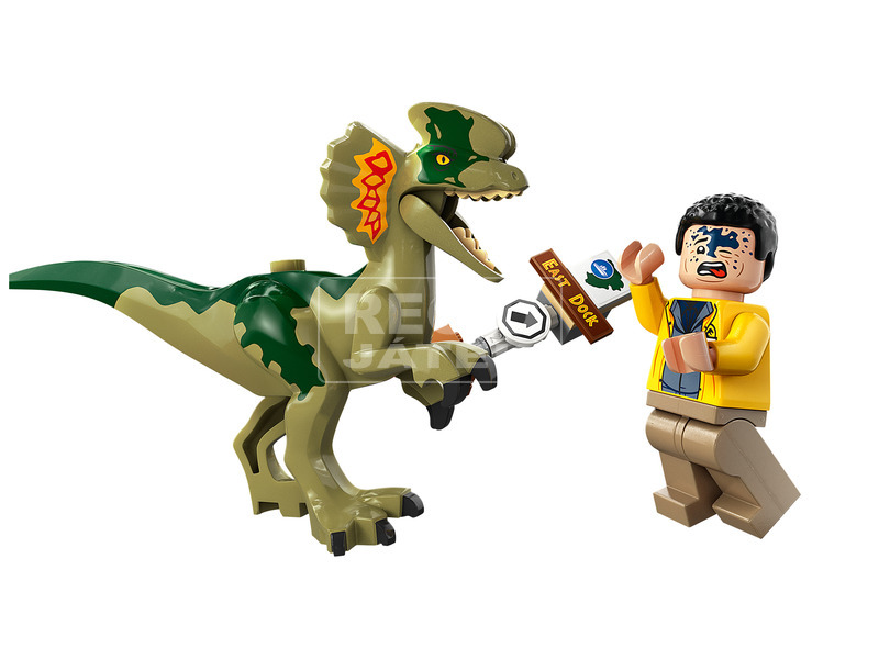LEGO Jurassic World 76958 Dilophosaurus támadás kép nagyítása