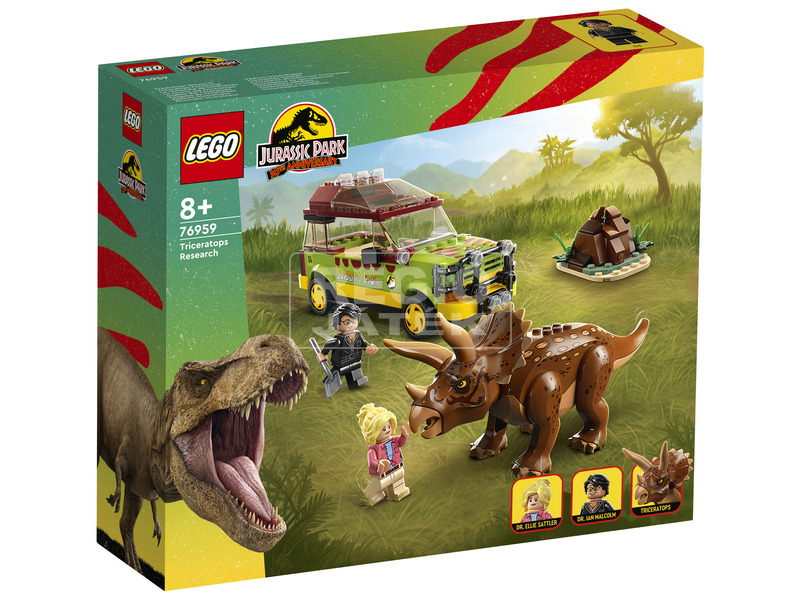 LEGO Jurassic World 76959 Triceratops kutatás kép nagyítása