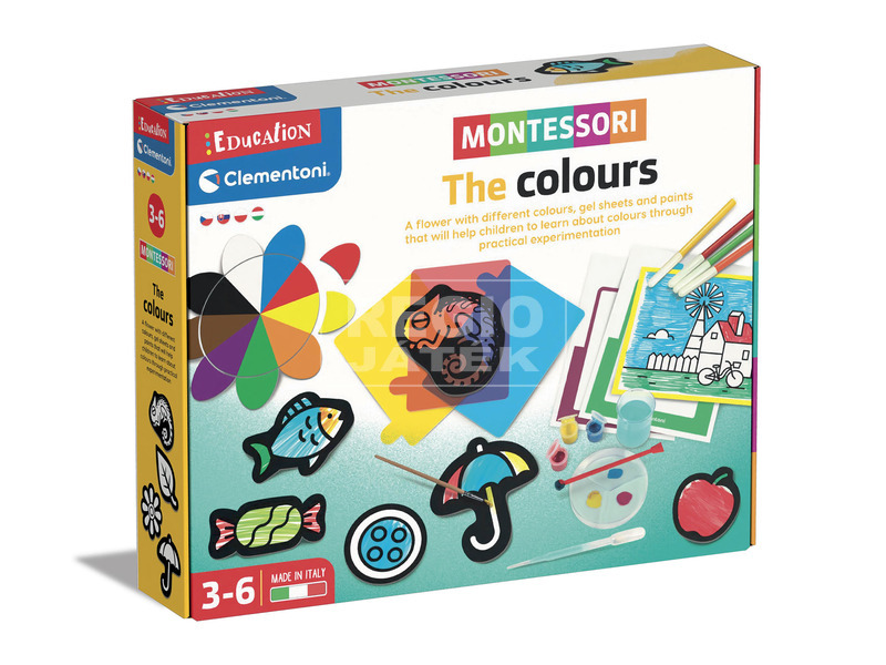 Montessori - Fedezd fel a színeket kép nagyítása