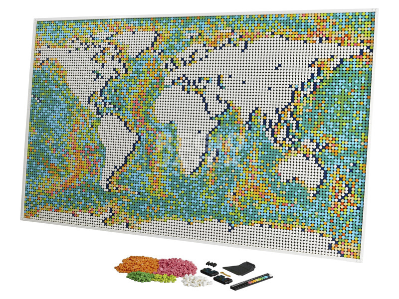 LEGO ART 31203 Világtérkép kép nagyítása