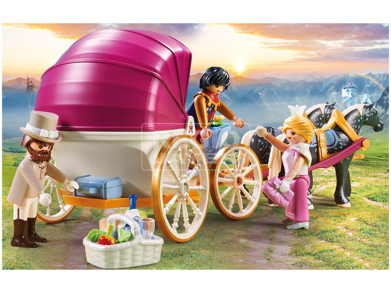 Playmobil romantikus lovashintó 70449 kép nagyítása