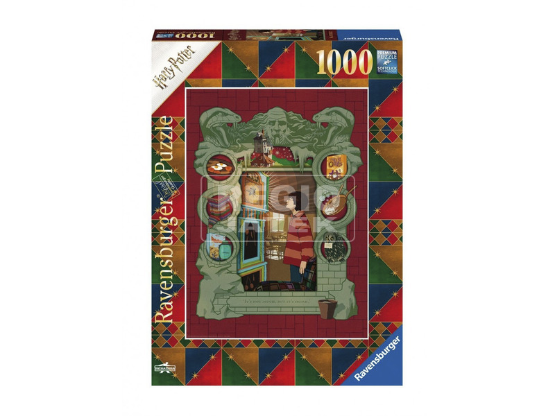 Ravensburger: Puzzle 1000 db - Harry Potter Weasleyéknél kép nagyítása