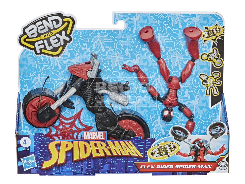 Spiderman bend and flex jármű