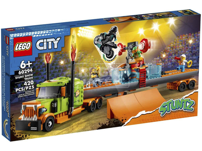 LEGO City Stuntz 60294 Kaszkadőr show teherautó