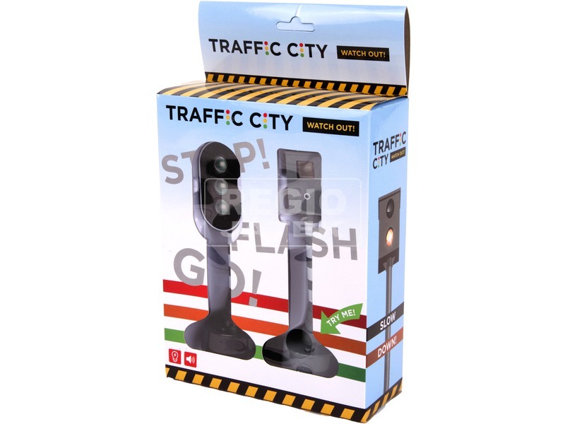 Közlekedési lámpa és traffipax készlet kép nagyítása
