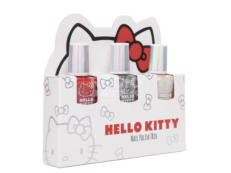 Hello Kitty körömlakk 3 db /csomag kép nagyítása