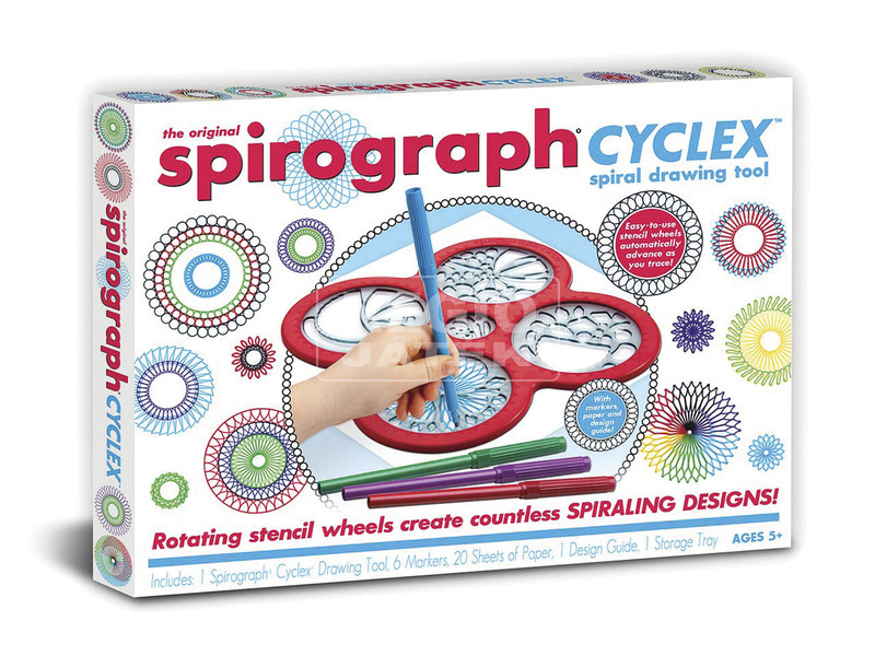 Spirográf, cyclex kép nagyítása