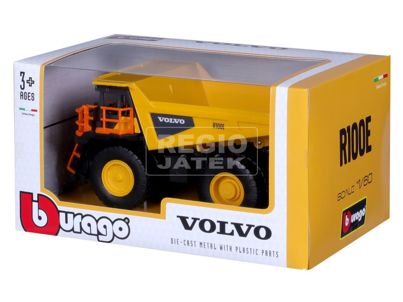 Bburago 1 /60 - Volvo R100ERigid Hauler teherautó kép nagyítása
