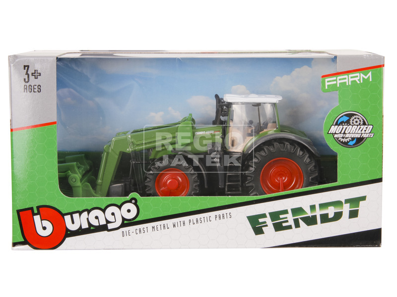 Bburago - Fendt 1050 Vario traktor markolóval