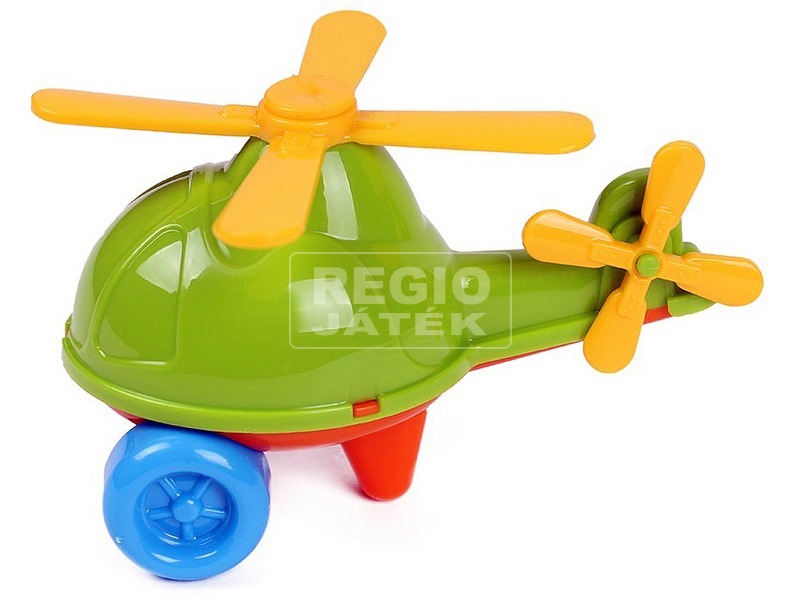 Műanyag helikopter - zöld, 11 cm kép nagyítása