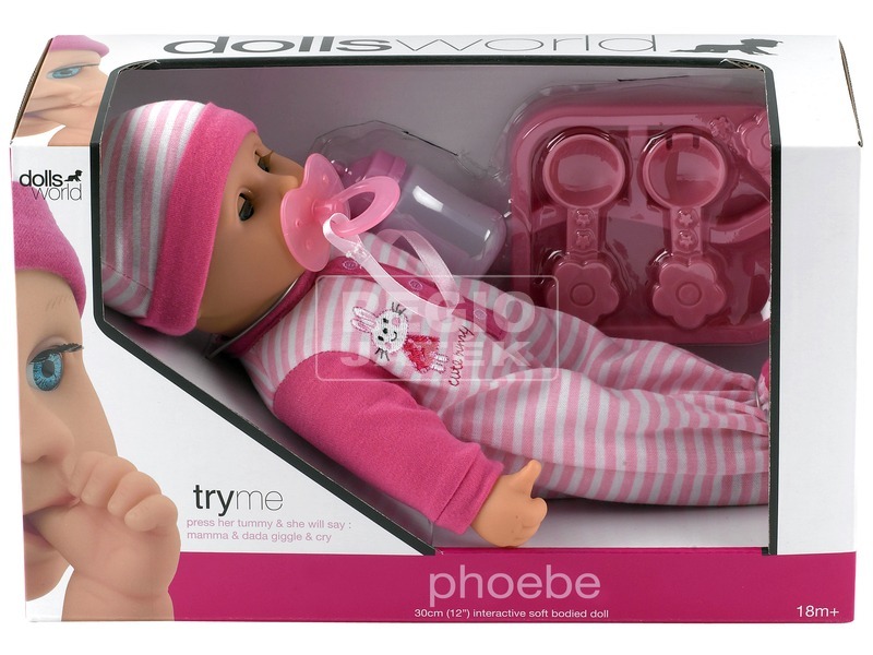 Phoebe puha baba - 30 cm kép nagyítása