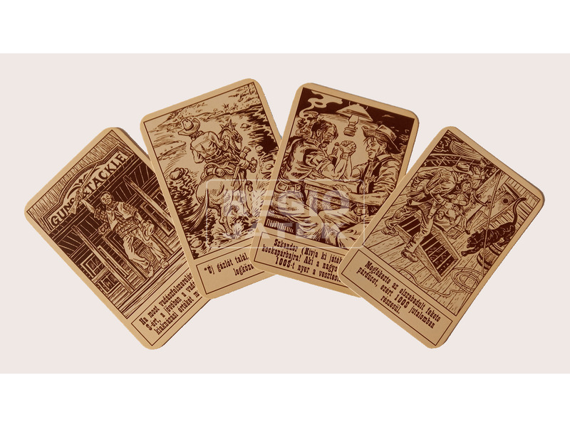 Az Ezüst-tó kincse társasjáték extra kártyákkal kép nagyítása