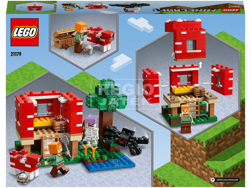 LEGO Minecraft 21179 A gombaház kép nagyítása