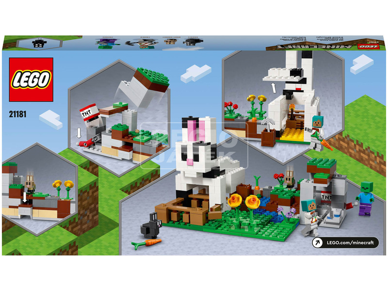 LEGO Minecraft 21181 A nyúlfarm kép nagyítása