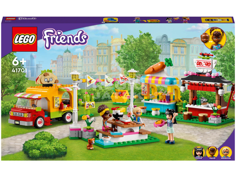 LEGO Friends 41701 Street Food piac