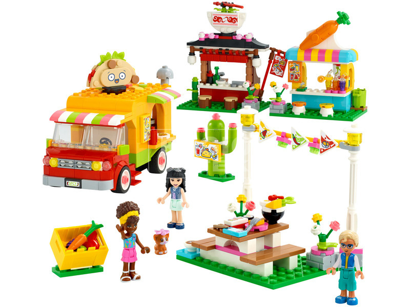 LEGO Friends 41701 Street Food piac kép nagyítása