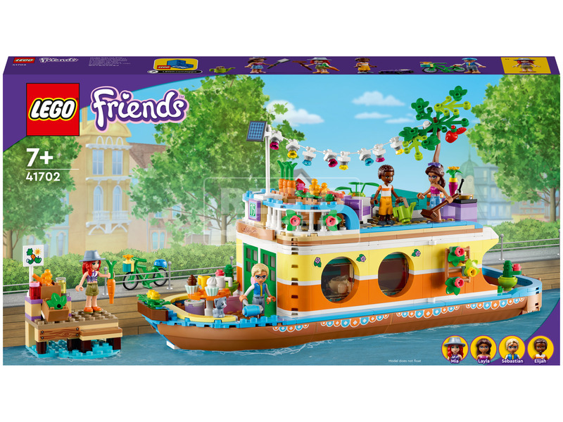 LEGO Friends 41702 Lakóhajó a csatornán kép nagyítása