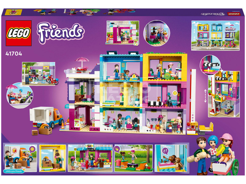 LEGO Friends 41704 Fő utcai épület kép nagyítása
