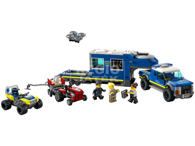 LEGO City 60315 Rendőrségi mobil parancsnoki kamion kép nagyítása