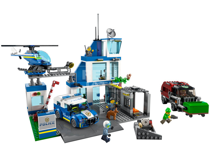 LEGO City 60316 Rendőrkapitányság kép nagyítása