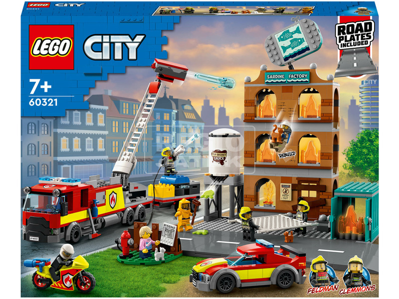 LEGO City 60321 Tűzoltó brigád kép nagyítása