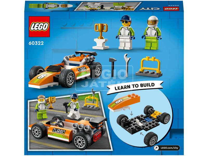 LEGO City 60322 Versenyautó kép nagyítása
