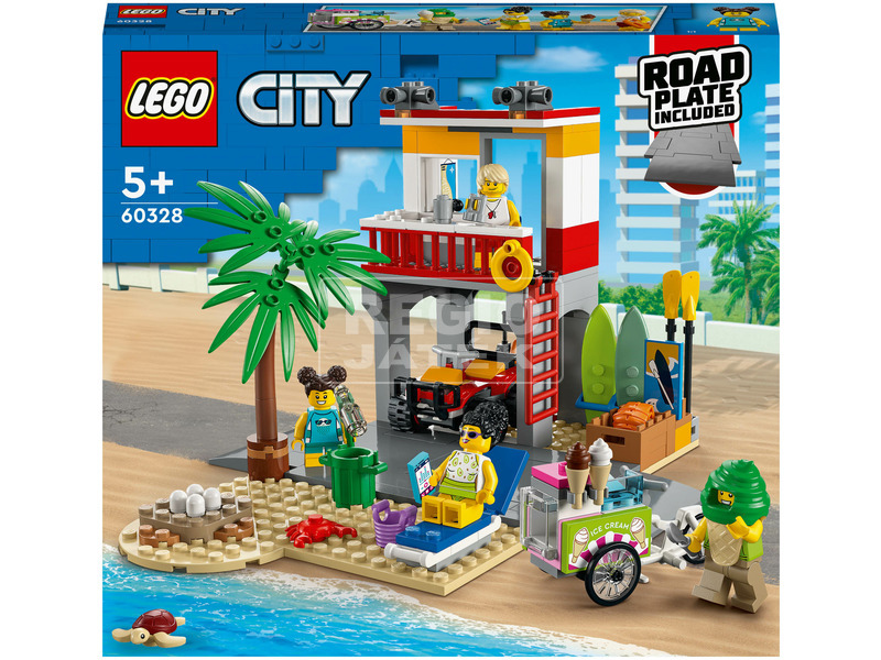 LEGO City 60328 Tengerparti vízimentő állomás kép nagyítása