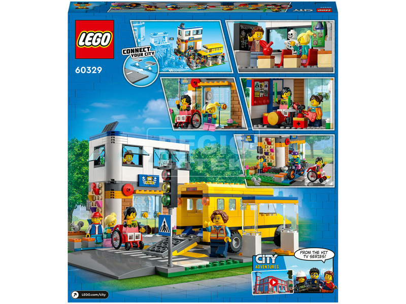 LEGO City 60329 Tanítási nap kép nagyítása