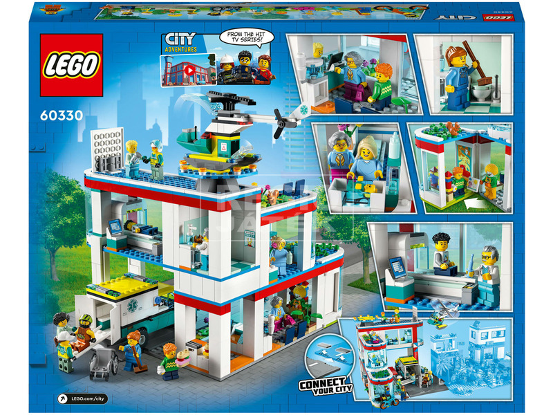 LEGO City 60330 Kórház kép nagyítása
