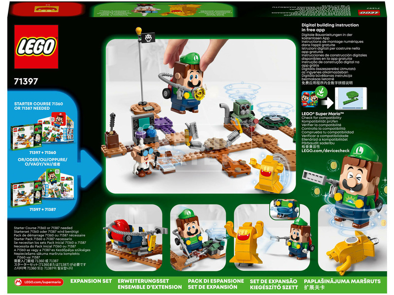 LEGO Super Mario 71397 Luigi’s Mansion™ Lab és Poltergust kiegé kép nagyítása