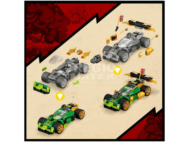 LEGO Ninjago 71763 Lloyd EVO versenyautója kép nagyítása