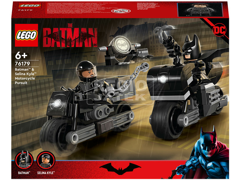 LEGO Super Heroes 76179 Batman™ és Selina Kyle™ motorkerékpáros