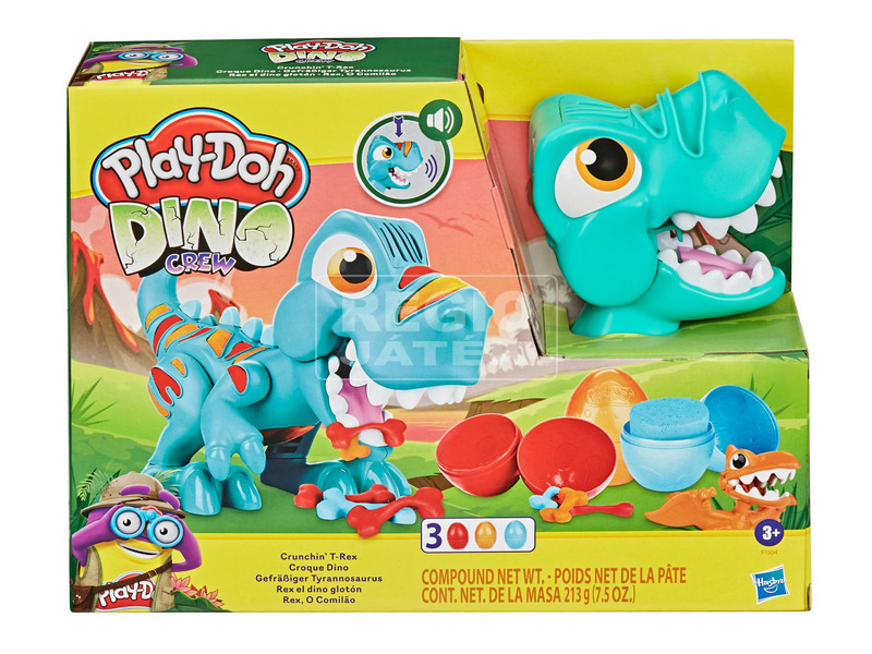 Play-doh éhes T-Rex