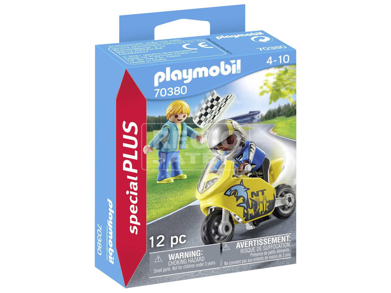 Playmobil: Fiúk motorral