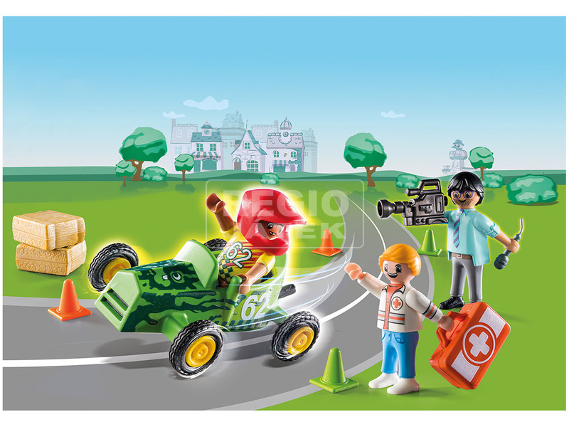 Playmobil: D. O. C. Mentők bevetésen: versenybaleset kép nagyítása