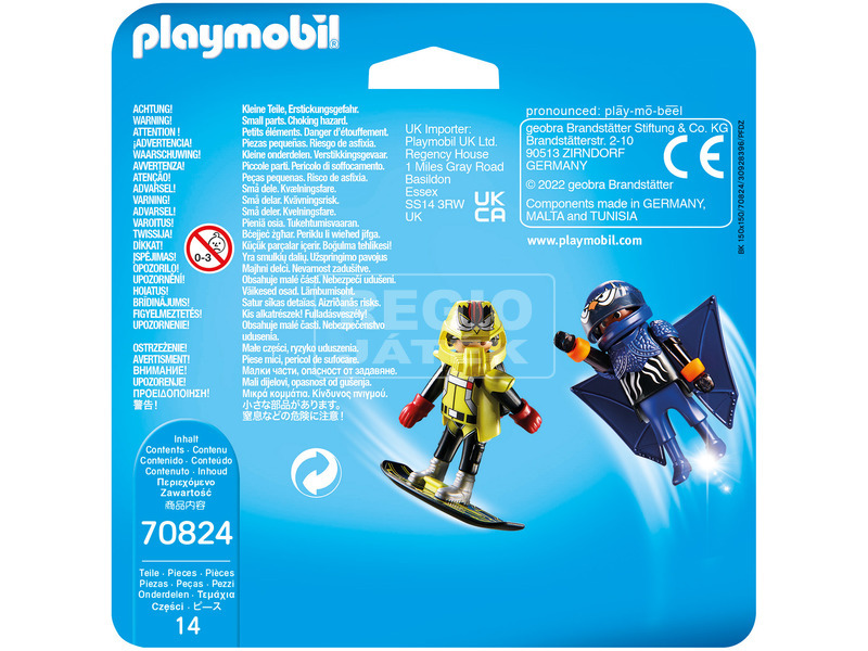 Playmobil Légi kaszkadőr show Duo Pack 70824 kép nagyítása