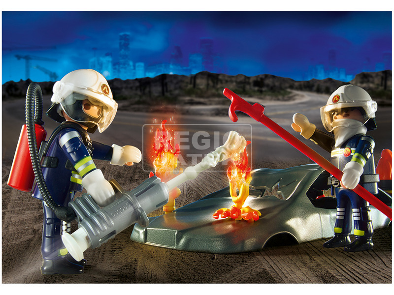 Playmobil: Starter Pack Tűzoltók gyakorlaton kép nagyítása