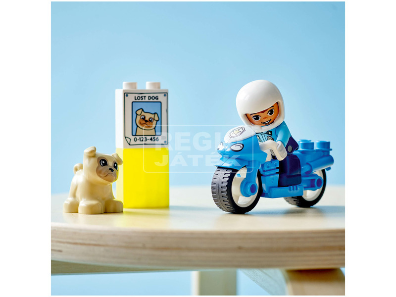LEGO DUPLO Town 10967 Rendőrségi motorkerékpár kép nagyítása
