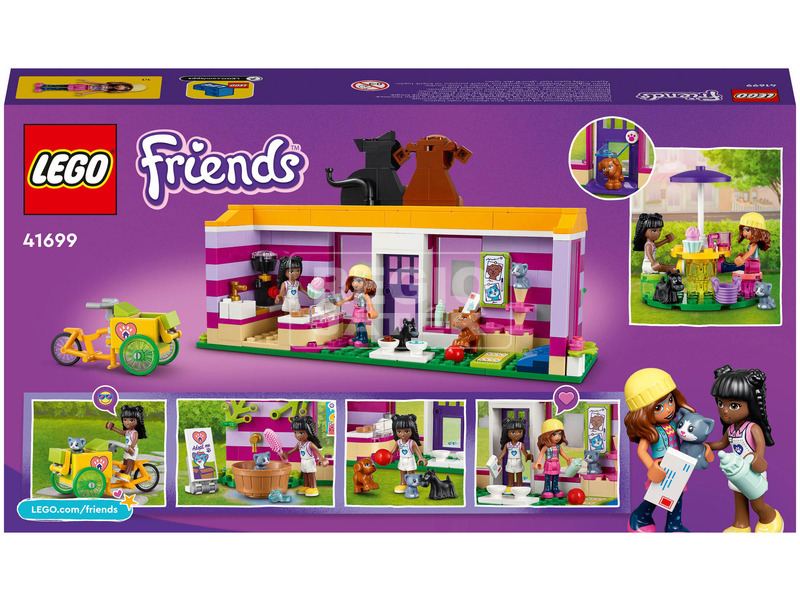 LEGO Friends 41699 Kisállat örökbefogadó kávézó kép nagyítása