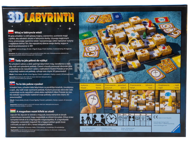 Labirintus 3D társasjáték kép nagyítása