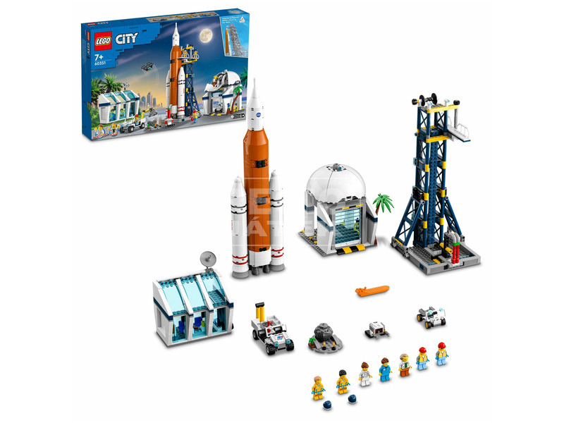 LEGO City 60351 Rakétakilövő központ kép nagyítása