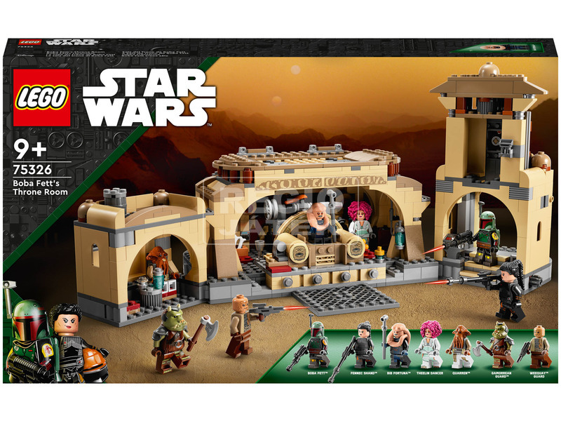 LEGO Star Wars 75326 Boba Fett trónterme kép nagyítása