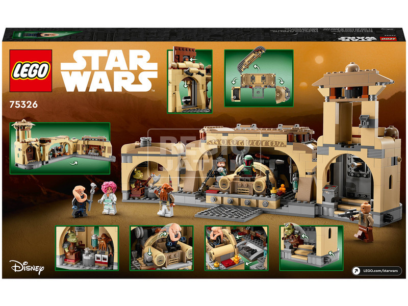 LEGO Star Wars 75326 Boba Fett trónterme kép nagyítása