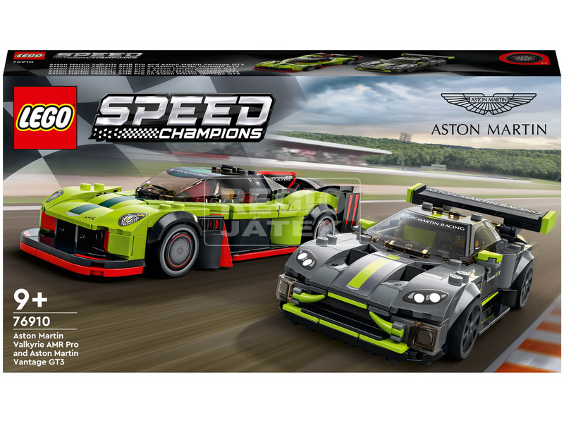 LEGO Speed Champions 76910 Aston Martin Valkyrie AMR Pro és Aston Martin Vantage GT3 kép nagyítása